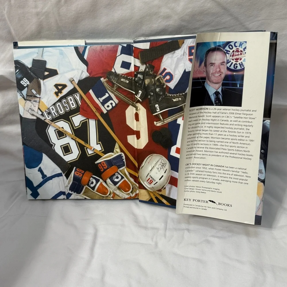 “By the Numbers: From 00 to 99” Hardcover Hockey Legends Book by Scott Morrison